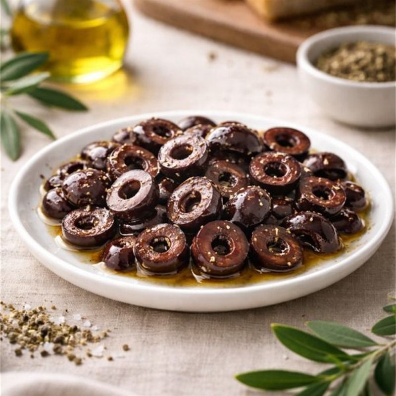 Kalamata Olives, Sliced